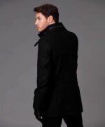 Classic Winter Suede Leather Jacket For Men