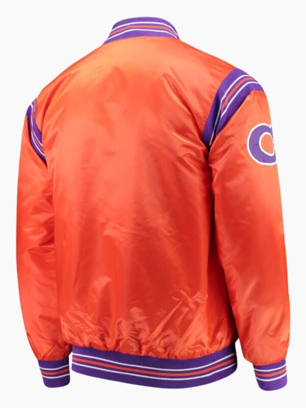 Clemson Tigers NCAA The Enforcer Full Button Satin Jacket USA