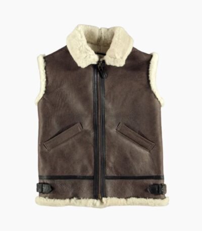 Cockpit B-3 Leather Vest