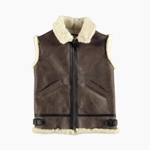 Cockpit B-3 Leather Vest