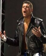 Cody Rhodes American Flag Biker Jacket