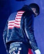 Cody Rhodes American Flag Biker Jacket