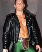 Cody Rhodes American Flag Biker Jacket