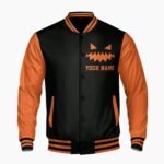 Custom Cosplay Pumpkin Halloween Week Orange Varsity