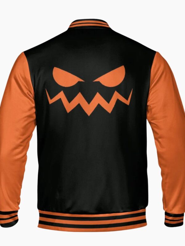 Custom Cosplay Pumpkin Halloween Week Orange Varsity