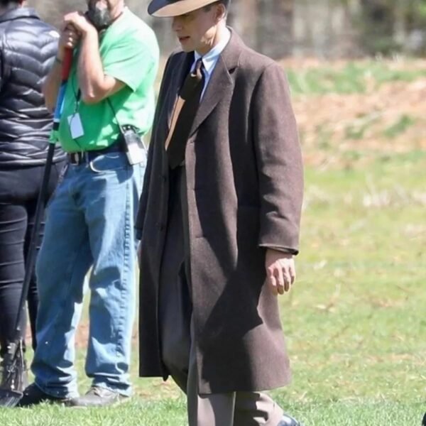 C﻿illian Murphy Oppenheimer Brown Trench Coat