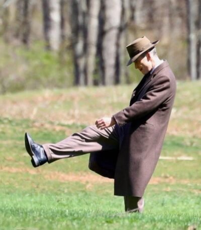 C﻿illian Murphy Oppenheimer Brown Trench Coat