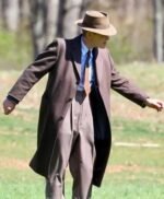 C﻿illian Murphy Oppenheimer Brown Trench Coat