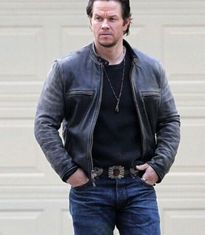 Daddys Home Black Decant Leather Jacket