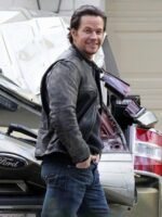 Daddys Home Black Decant Leather Jacket