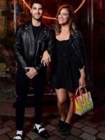 Darren Criss Black Leather Jacket