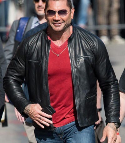 Dave Bautista Leather Jacket