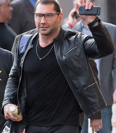 Dave Bautista Leather Jacket