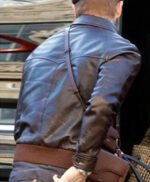 David Beckham Brown Stylish Leather Jacket