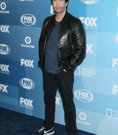 David Schwimmer Leather Jacket