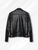 Daytona Red and Black Leather Jacket