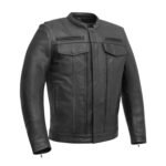 Decent Raider Men's Motorcycle Leather Jacket