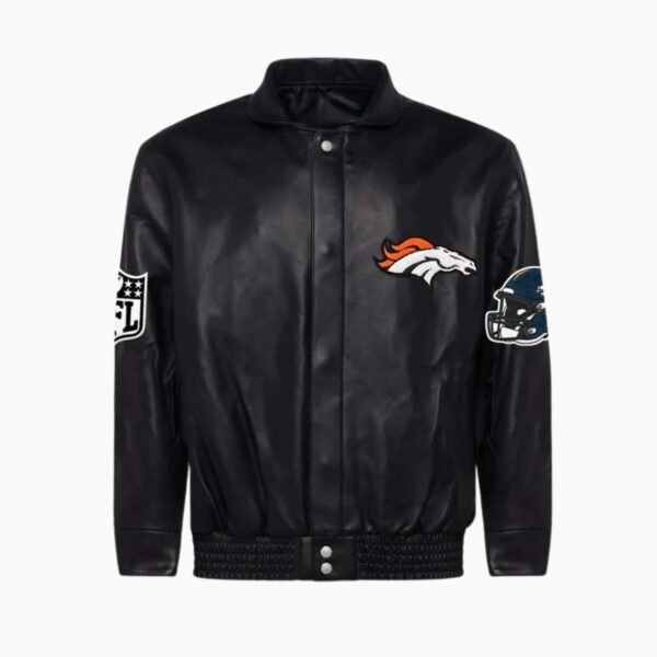 Denver Broncos Full Leather Jacket
