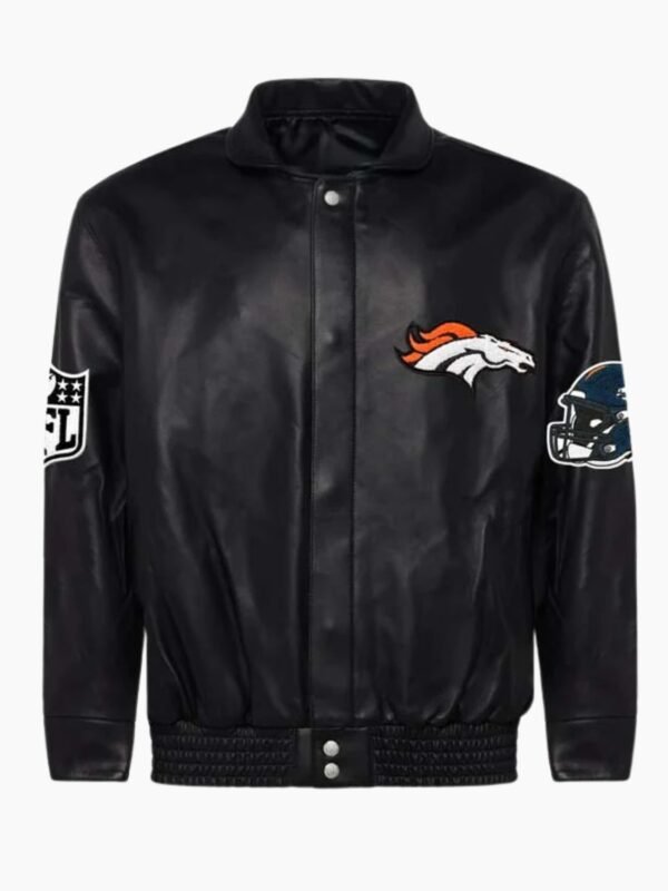Denver Broncos Full Leather Jacket