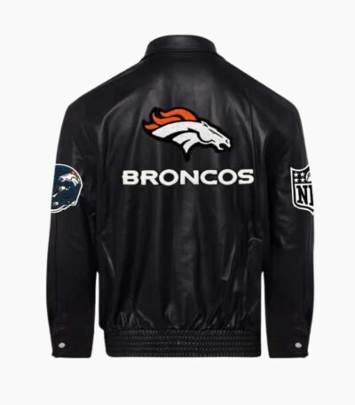 Denver Broncos Full Leather Jacket