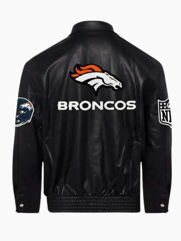Denver Broncos Full Leather Jacket