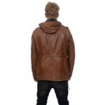 Duffle Jacket Coat Safari Detachable Hood Military