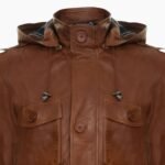Duffle Jacket Coat Safari Detachable Hood Military