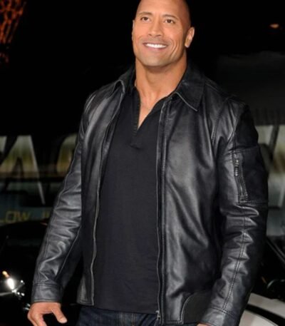 Dwayne Johnson Leather Jacket
