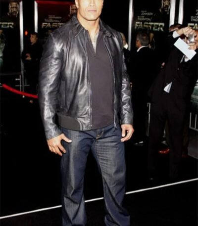 Dwayne Johnson Leather Jacket