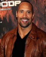 Dwayne Johnson Race To Witch Mountain Premiere Leather Jacket