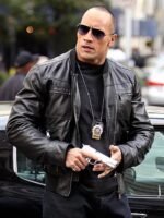 Dwayne Johnson The Other Guys Leather Jacket