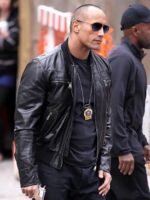 Dwayne Johnson The Other Guys Leather Jacket