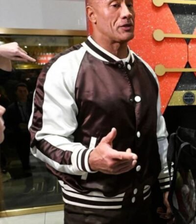 Dwayne Johnson Varsity Jacket