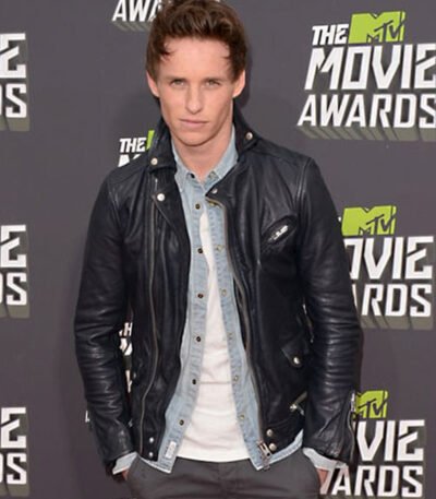 Eddie Redmayne 99 Stylish Leather Jacket
