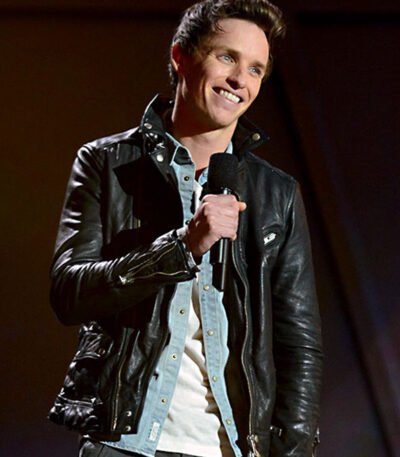 Eddie Redmayne 99 Stylish Leather Jacket