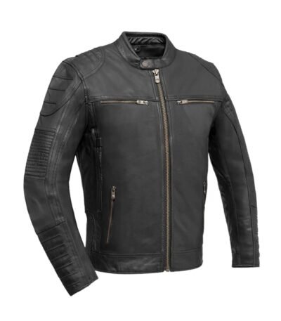 Elegant Raptor Men's Motorcycle Leather Jacket