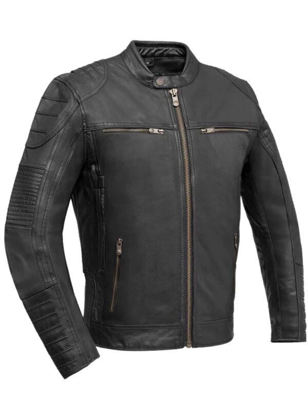 Elegant Raptor Men's Motorcycle Leather Jacket