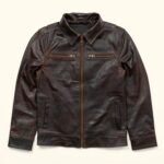 Elegant Vintage Leather Jacket