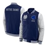 Elements Elite Notre Dame Fighting Irish Navy Stain Jacket
