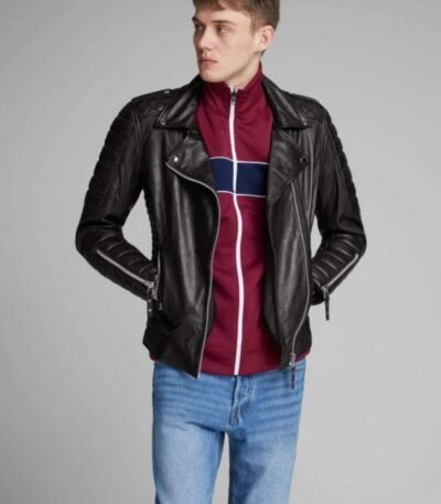 Exclusive Black Bomber Stylish Jacket