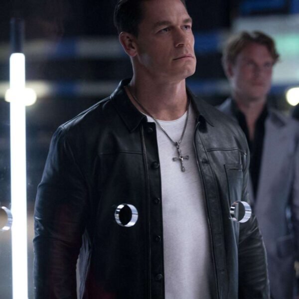 F9 The Fast Saga Jakob Toretto John Cena Black Leather Jacket