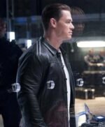 F9 The Fast Saga Jakob Toretto John Cena Black Leather Jacket