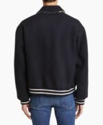 Fall Wool Blend Varsity Jacket