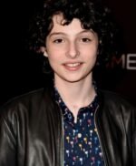 Finn Wolfhard the Stranger Things Season 2 Leather Jacket