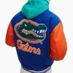 Florida Gators Letterman Royal Blue and Orange Jacket