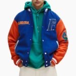 Florida Gators Letterman Royal Blue and Orange Jacket