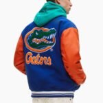 Florida Gators Letterman Royal Blue and Orange Jacket