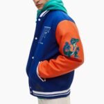 Florida Gators Letterman Royal Blue and Orange Jacket
