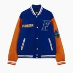 Florida Gators Letterman Royal Blue and Orange Jacket