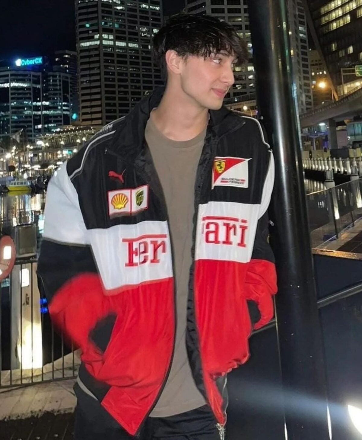 Formula 1 Leather Jacket